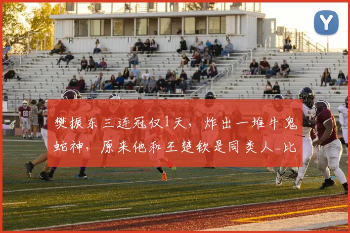 樊振东三连冠仅1天,炸出一堆牛鬼蛇神,原来他和王楚钦是同类人_比赛_成绩_状态