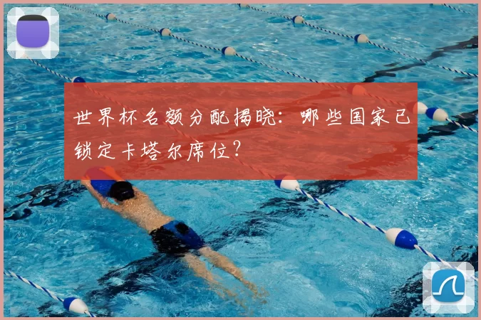 世界杯名额分配揭晓:哪些国家已锁定卡塔尔席位?